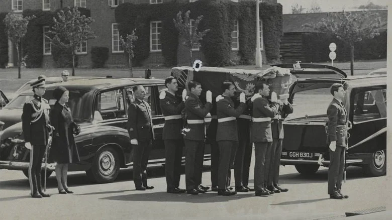 Le cercueil du duc de Windsor, 1972