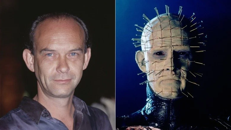 Image divisée de Doug Bradley et Pinhead de Hellraiser