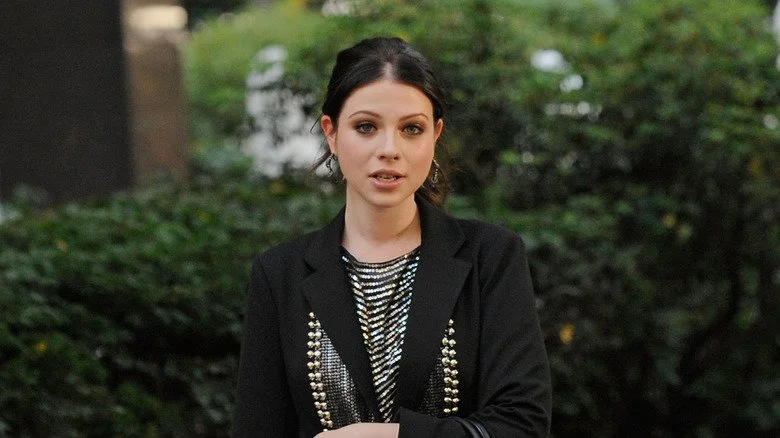 Michelle Trachtenberg sur le tournage de Gossip Girl