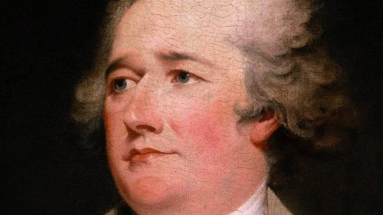 Portrait peint d'Alexander Hamilton