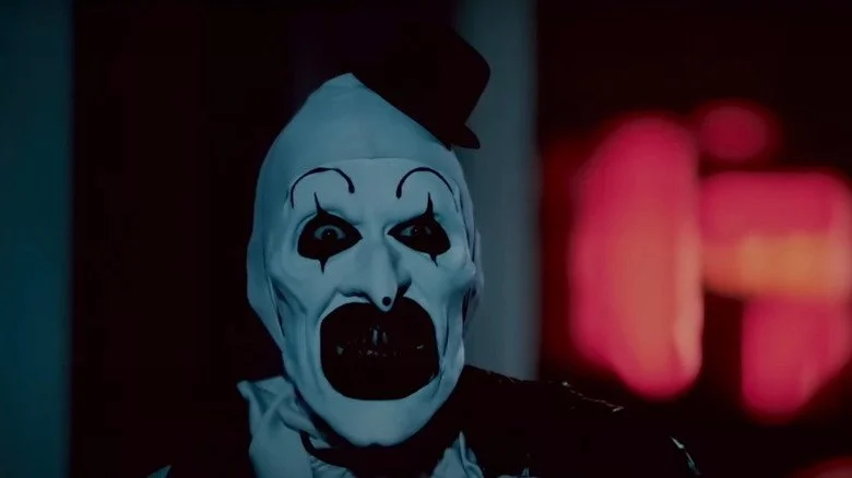Art the Clown dans une scène de Terrifier