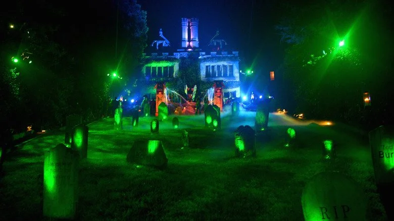 Halloween party at the Playboy Mansion