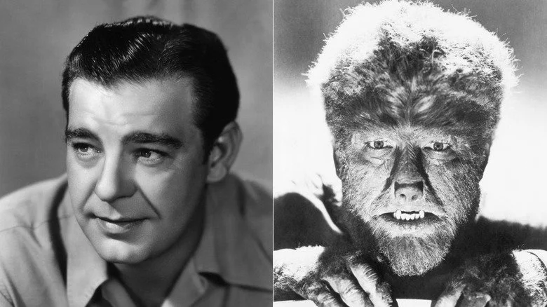 Lon Chaney Jr. en loup-garou dans Le Loup-garou
