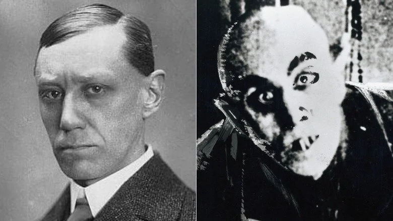 Image du film Nosferatu avec Max Schreck dans le rôle de Comte Orlok