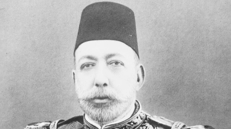Photographie du sultan ottoman Mehmed V