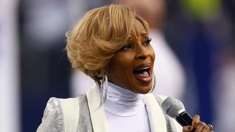 Mary J. Blige lors d'une performance