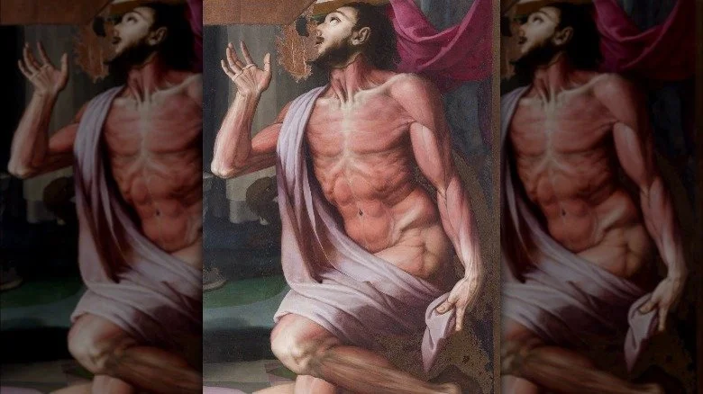 Saint Bartholomew dépouillé