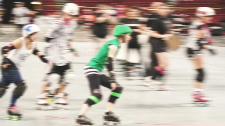 joueurs de roller derby