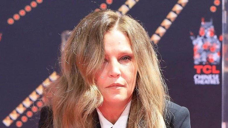Lisa Marie Presley triste lors d'un événement