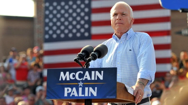 john mccain on campaigning