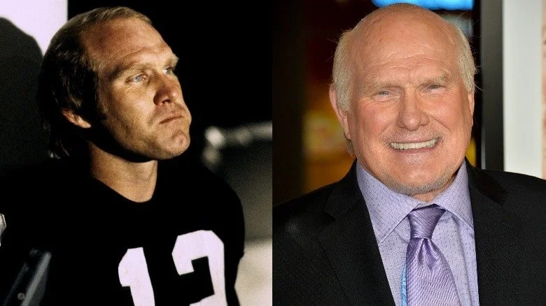 Terry Bradshaw then and now