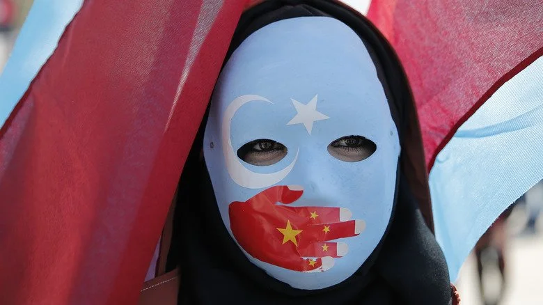 Une protestation uyghoure