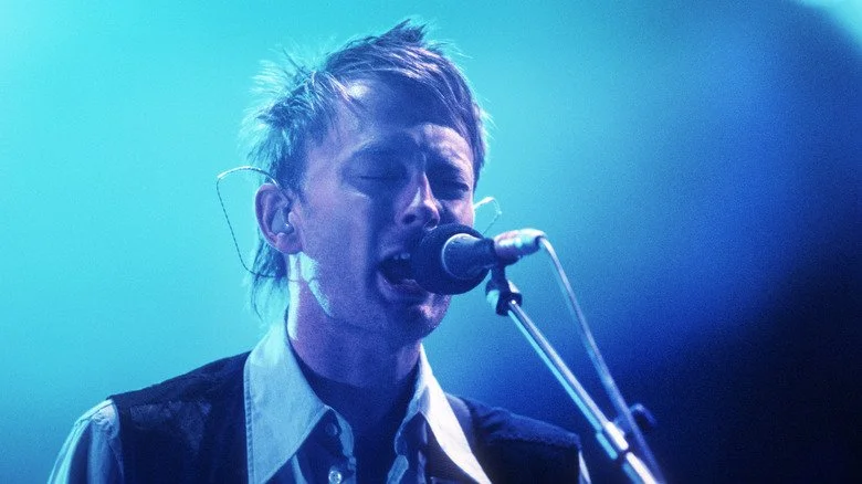 Thom Yorke singing