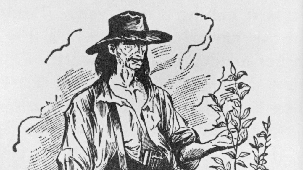 La vérité cachée sur Johnny Appleseed, héros américain