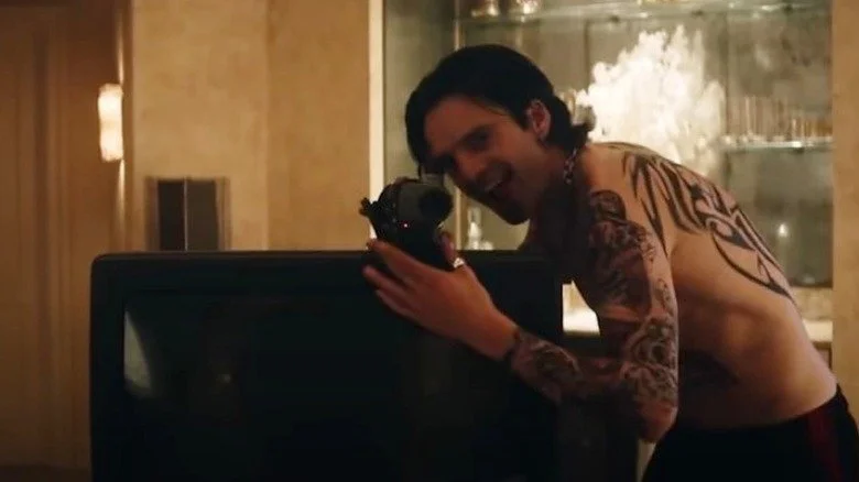 Tommy Lee avec caméra