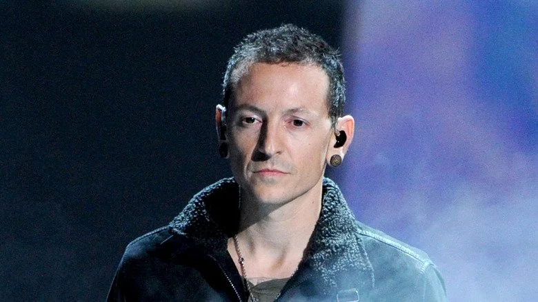 Chester Bennington close-up