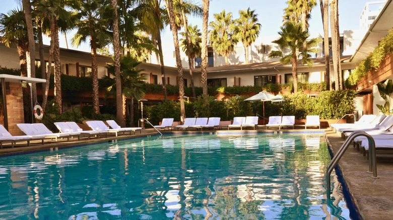 Piscine de l'hôtel Hollywood Roosevelt
