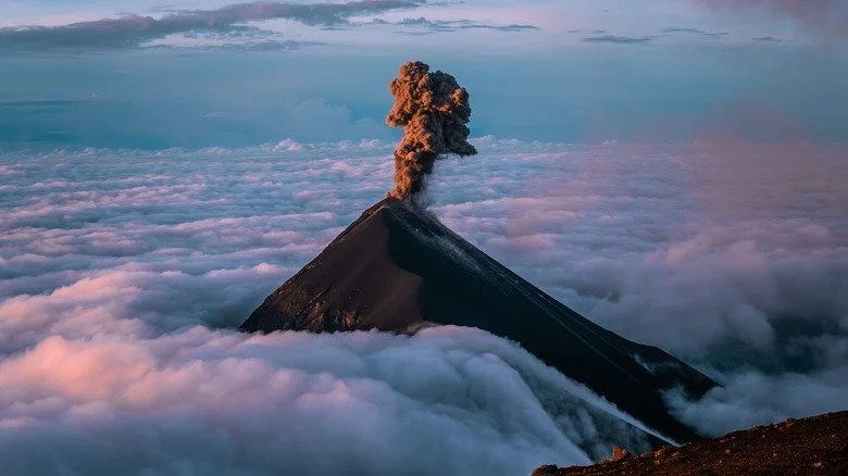 Volcan de Fuego au Guatemala