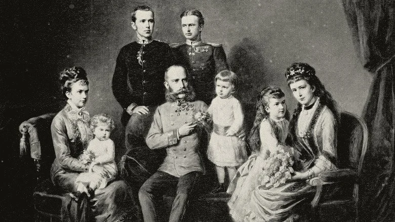 La famille royale autrichienne
