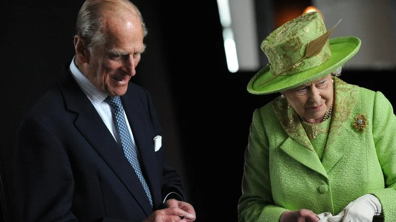 Prince Philip et Elizabeth II en 2012