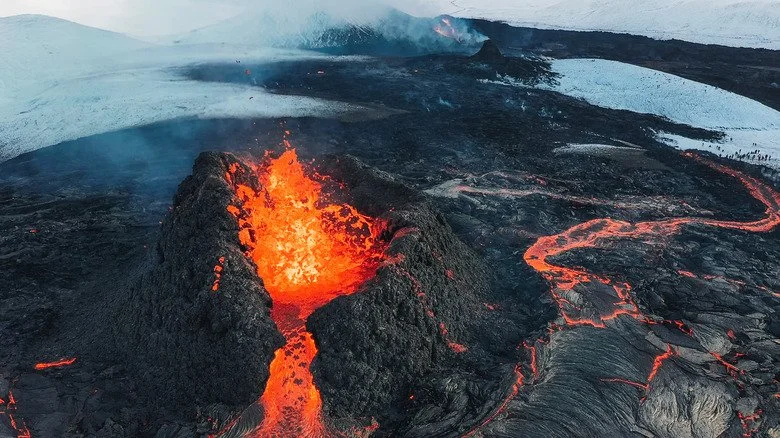 Eruption volcanique en Islande