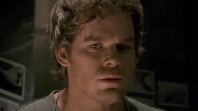 Dexter looks as Trinity dies