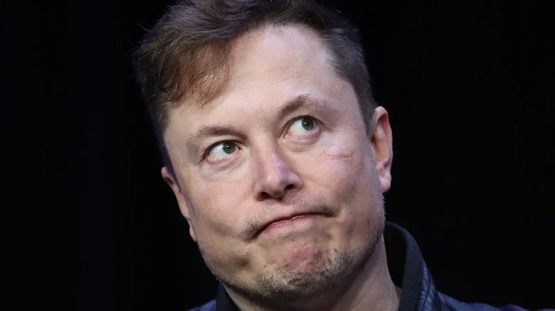 Elon Musk malheureux