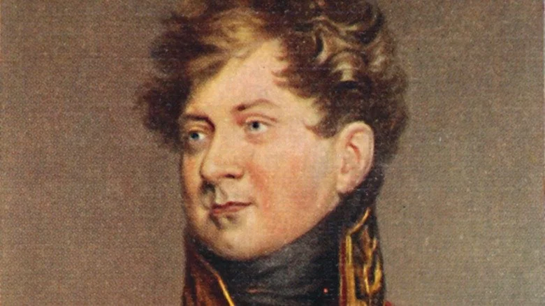 Portrait de George IV en uniforme