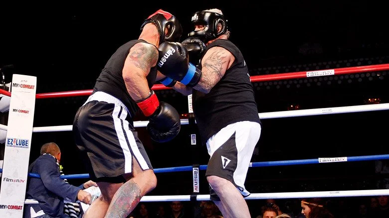 Joey Buttafuoco boxant