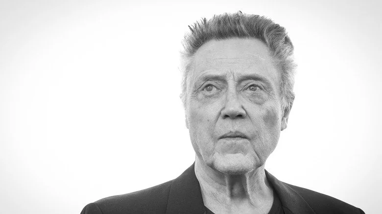 Christopher Walken en noir et blanc