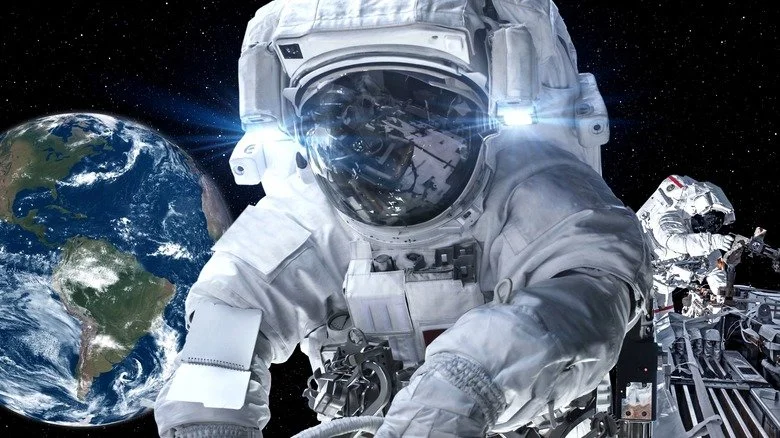 Un astronaute dans l'espace