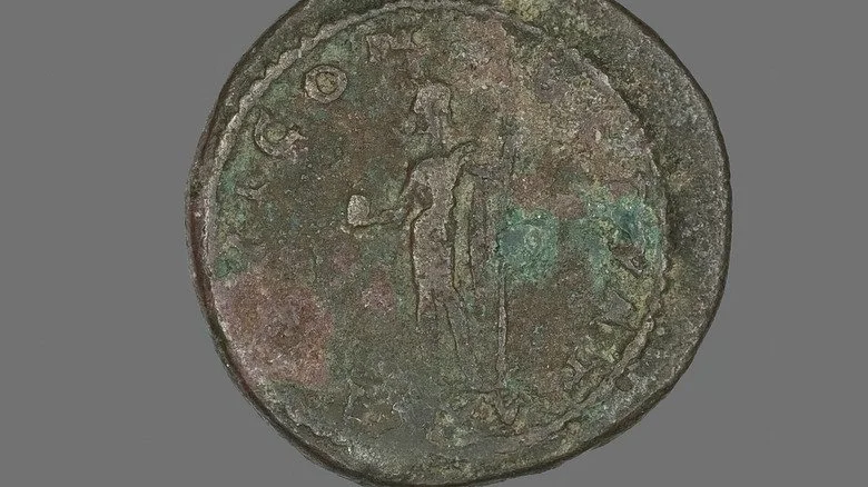 Dieu grec avec sceptre