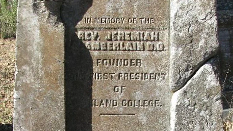 Mémorial de Jeremiah Chamberlain