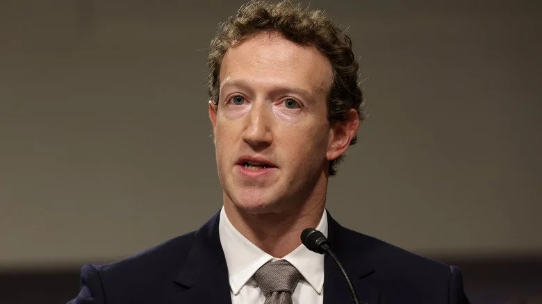 Mark Zuckerberg appearing before the senate in 2024