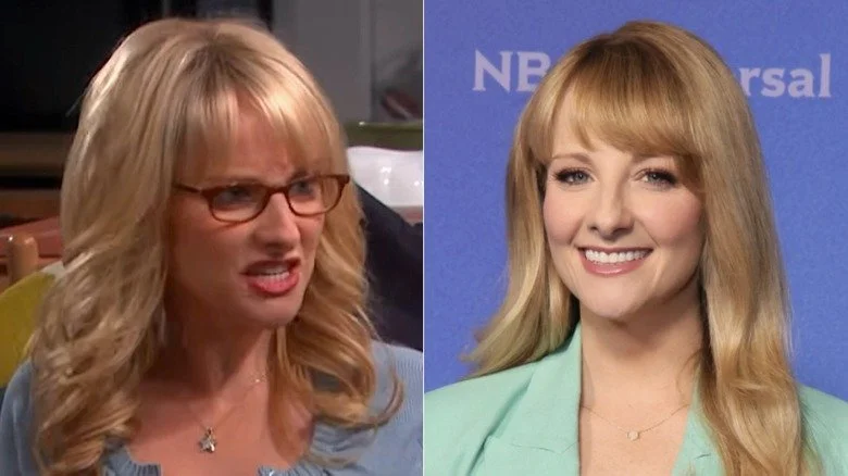 Melissa Rauch dans The Big Bang Theory et dans la vie réelle