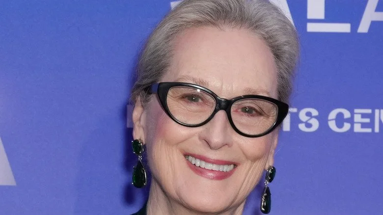 Meryl Streep souriante lors d'un événement