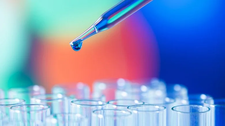 Dropper and test tubes