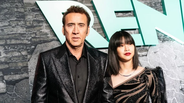 Nicolas Cage et sa femme sur le tapis rouge