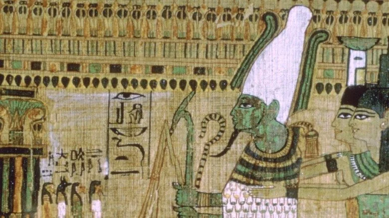 Art égyptien d'Osiris