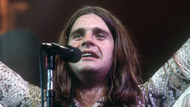 Ozzy Osbourne au micro