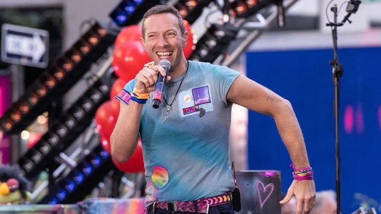 Chris Martin sur scène