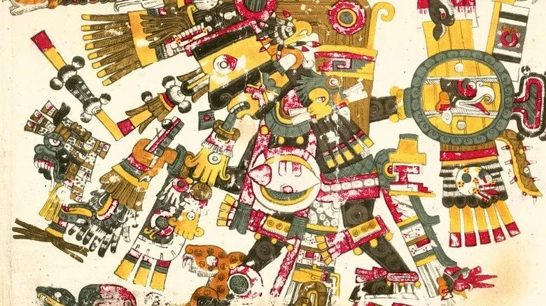Illustration de Tezcatlipoca
