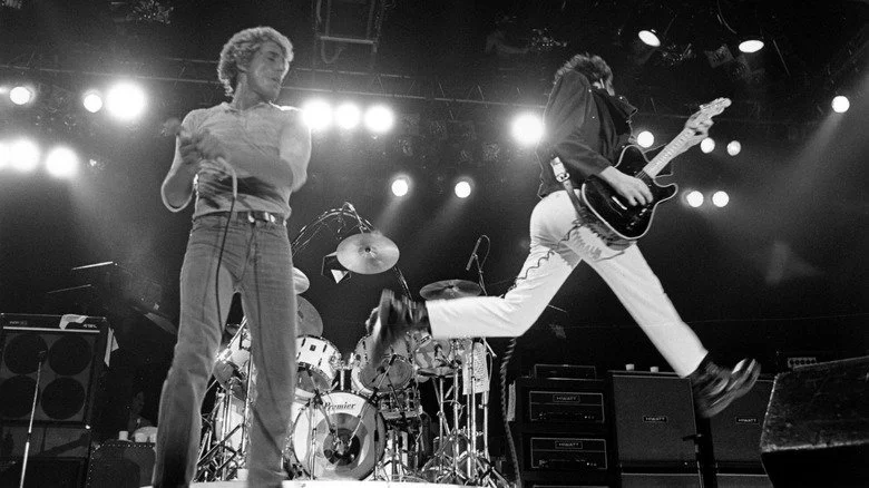 Roger Daltrey et Pete Townshend sur scène
