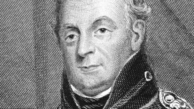 Gravure du portrait de William IV