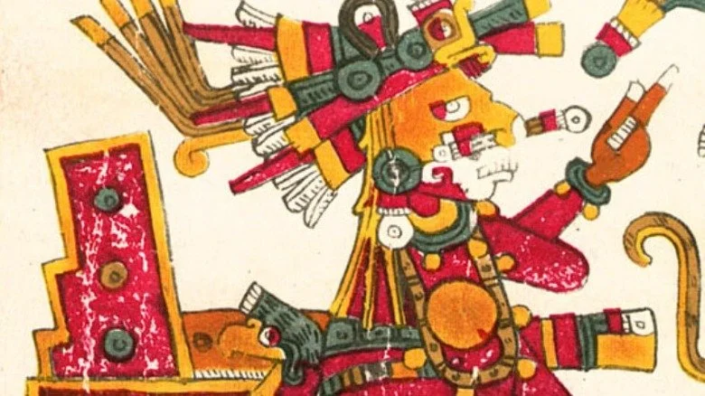 Illustration de Xōchiquetzal