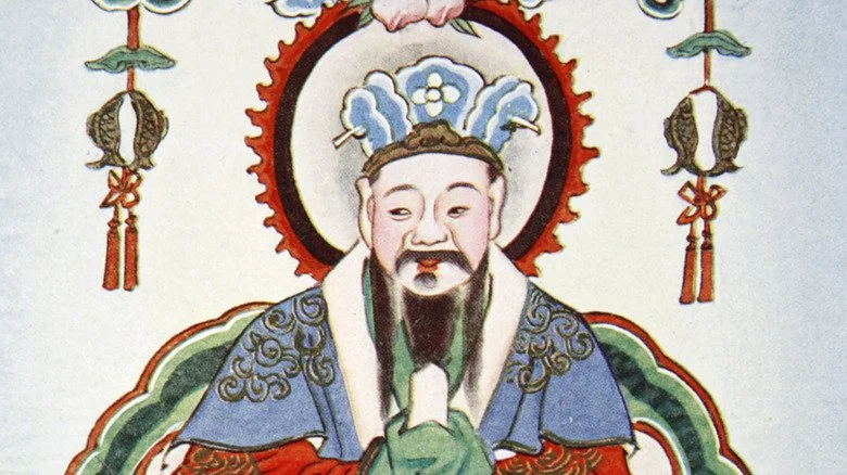 peinture du Dieu de la Cuisine