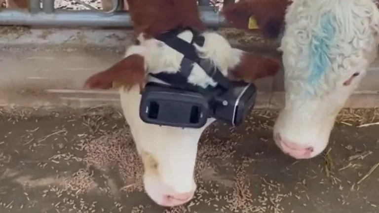 La réalité virtuelle pour des vaches heureuses en Turquie