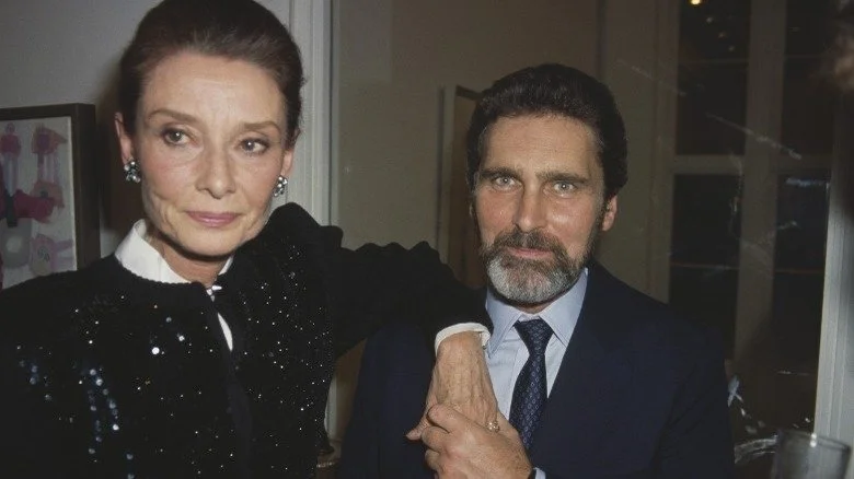 Audrey Hepburn et Robert Wolders