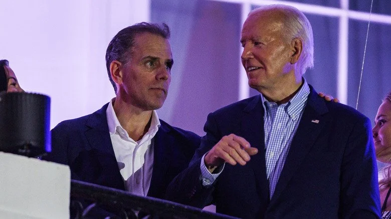 Joe et Hunter Biden à la Maison Blanche