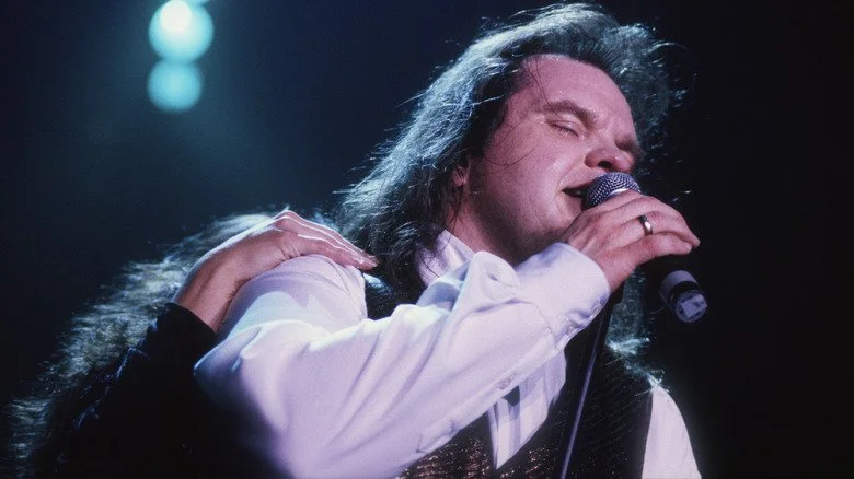 Meat Loaf en train de chanter